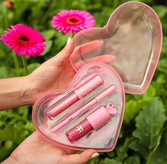 Kit de Maquiagem Love Kit – Edição Coração by Fran