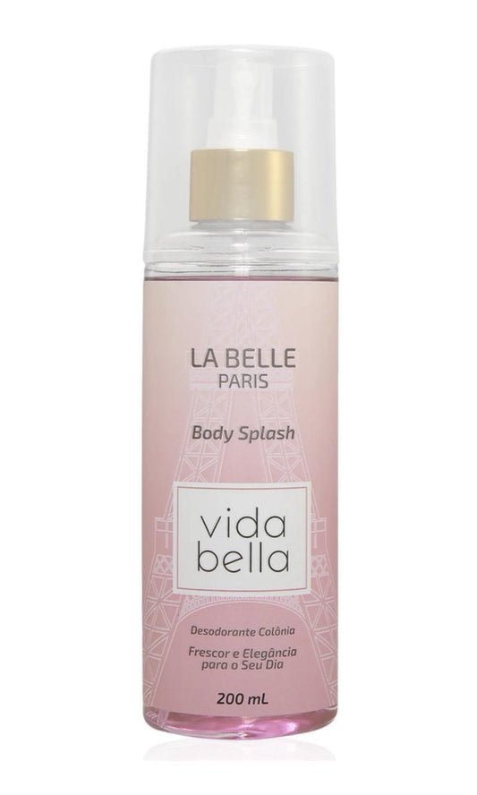 Body Splash La Belle Paris Vida Bella – Desodorante Colônia 200ml