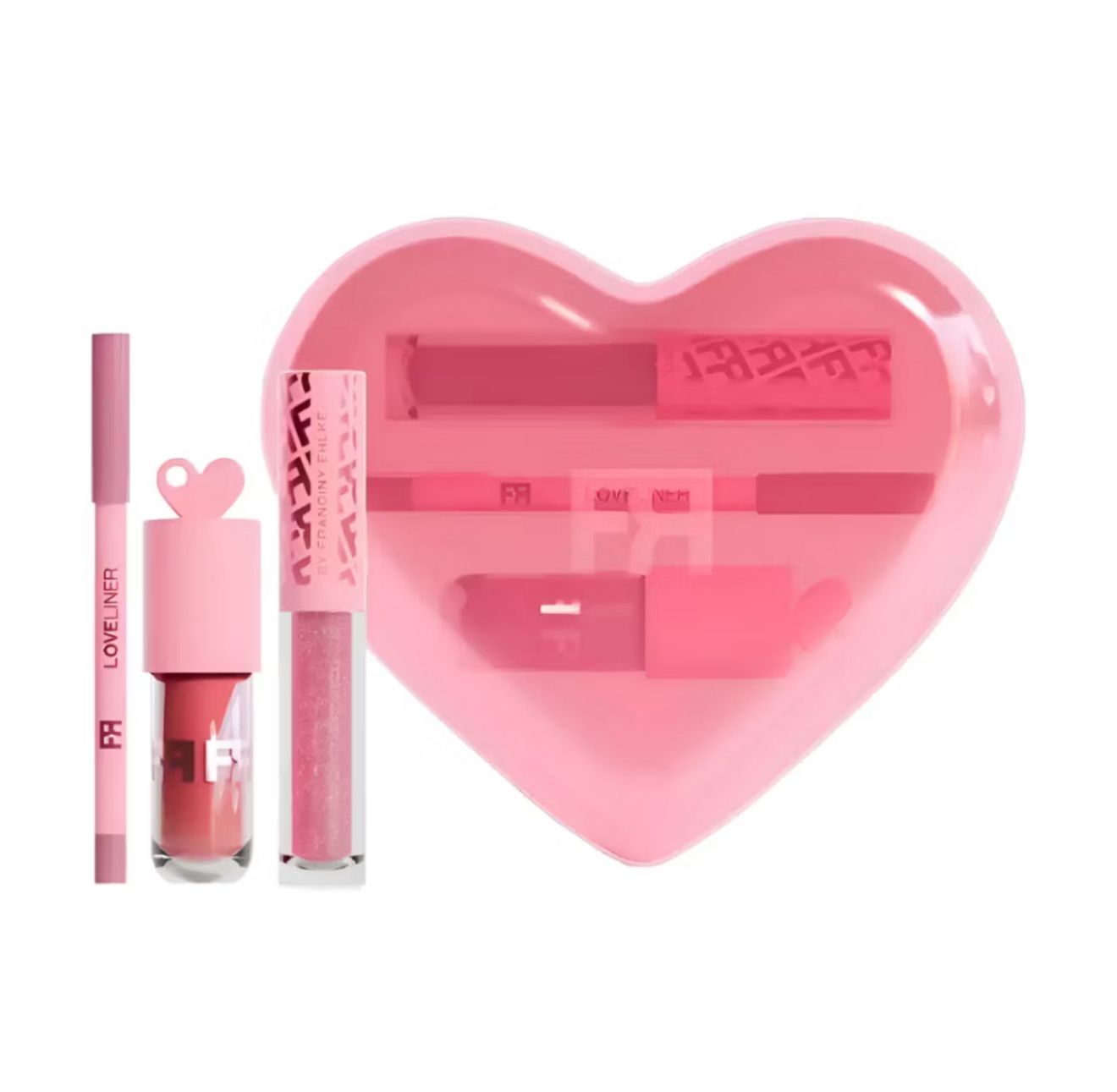 Kit de Maquiagem Love Kit – Edição Coração by Fran