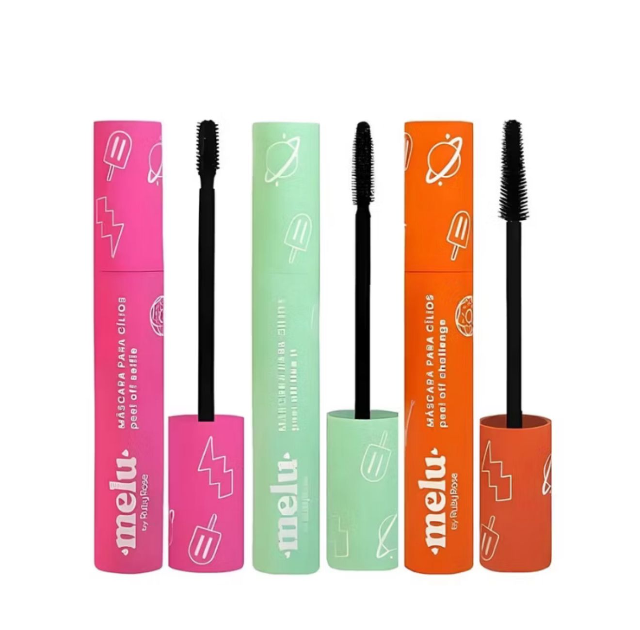 Máscara para Cílios Melu by Ruby Rose – Peel Off (Selfie / Like It / Challenge)